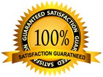 Your Satisfaction is 100% Guartanteed