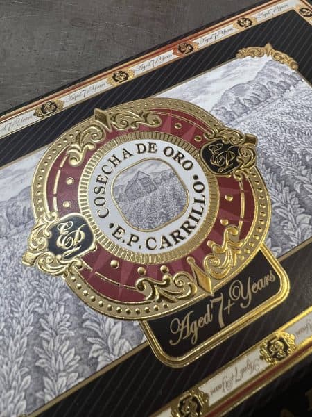 Cigar Box - Foil Stamp Detail