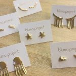 Bluma Project earring card samples.