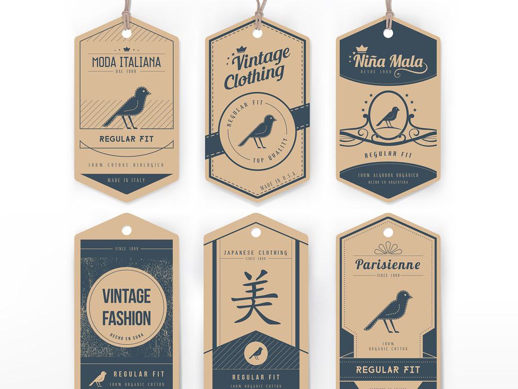 Online Retail Hang Tags